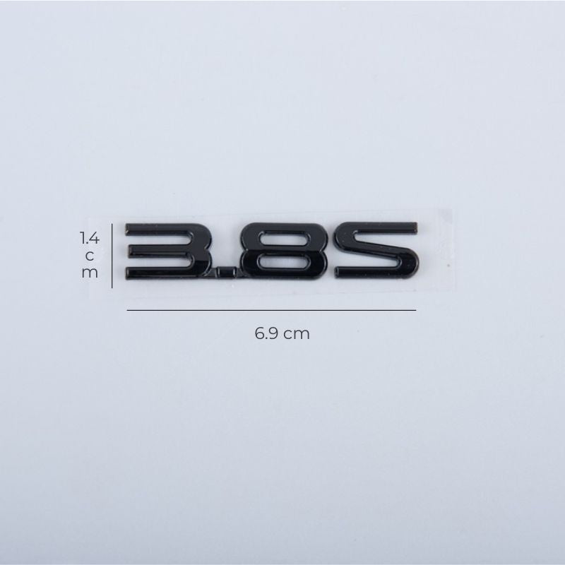 Rear Bumper Glossy Black Badges LOGO for BYD TOP BYD