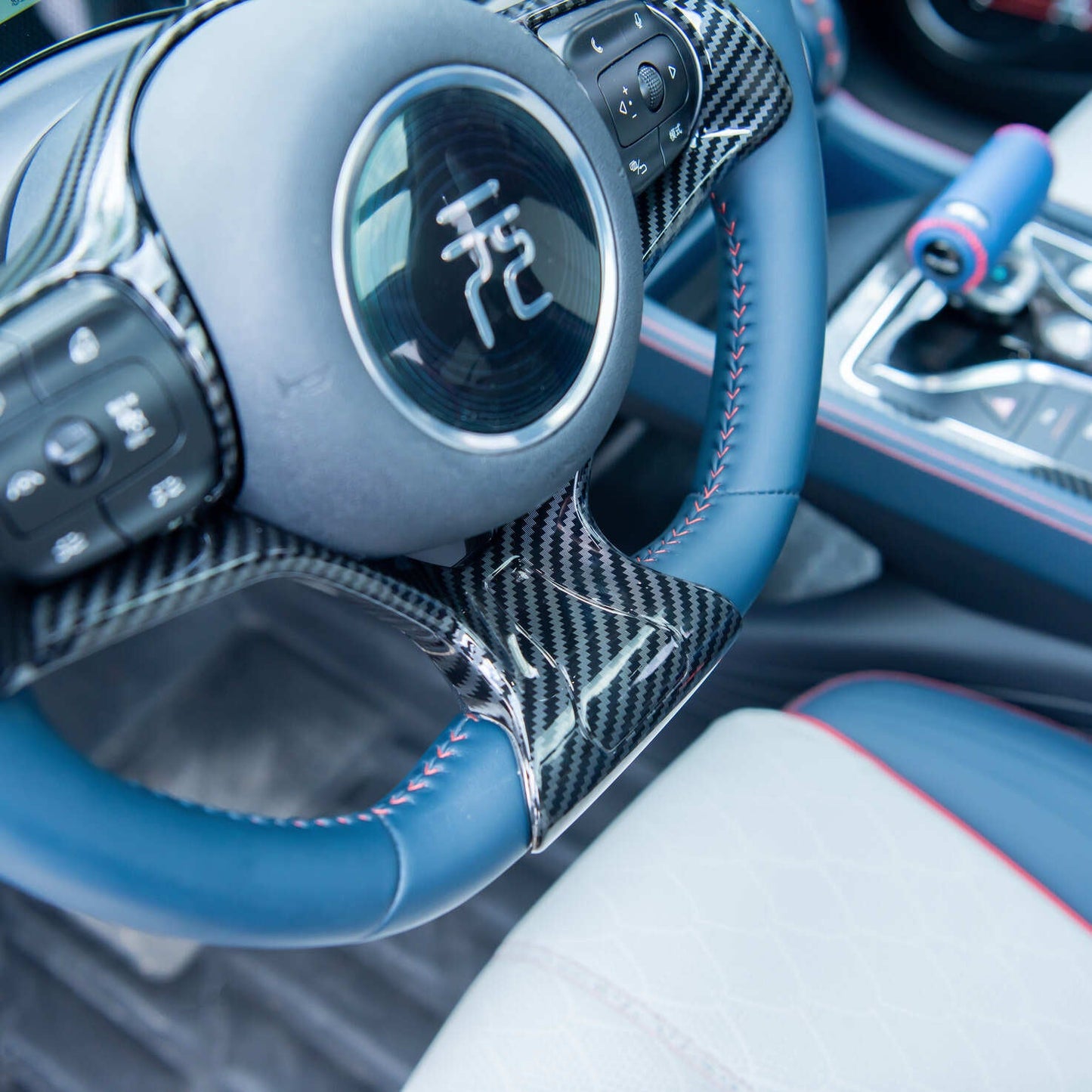 Steering Wheel Wrap for BYD Atto 3/Dolphins TOP BYD