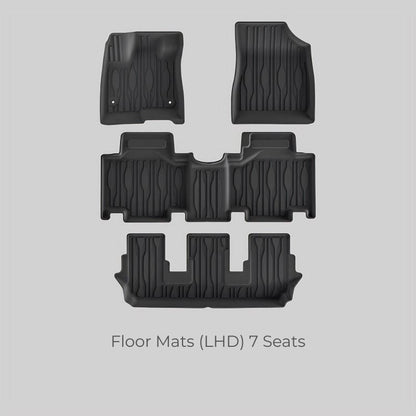 Tappetini in TPE e tappetino per bagagliaio per BYD M6/E MAX 7