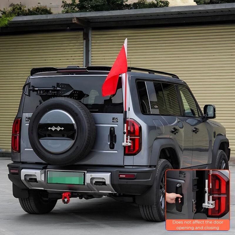 Tailgate Flagpole Antenna Bracket for Denza B5