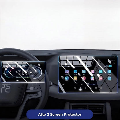 Displayschutzfolie aus gehärtetem Glas für BYD Atto 2