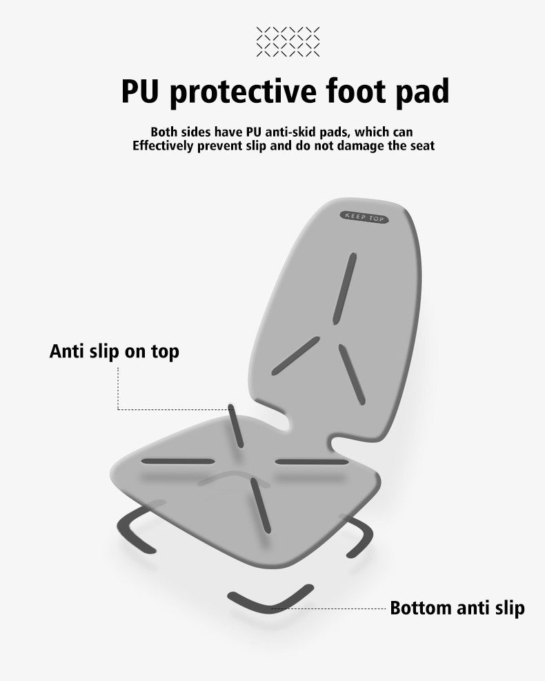 Car Child Safety Seat Pad Protection Bottom Wear Mat for BYD