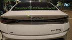 Rear Bumper Glossy Black Badges LOGO for BYD