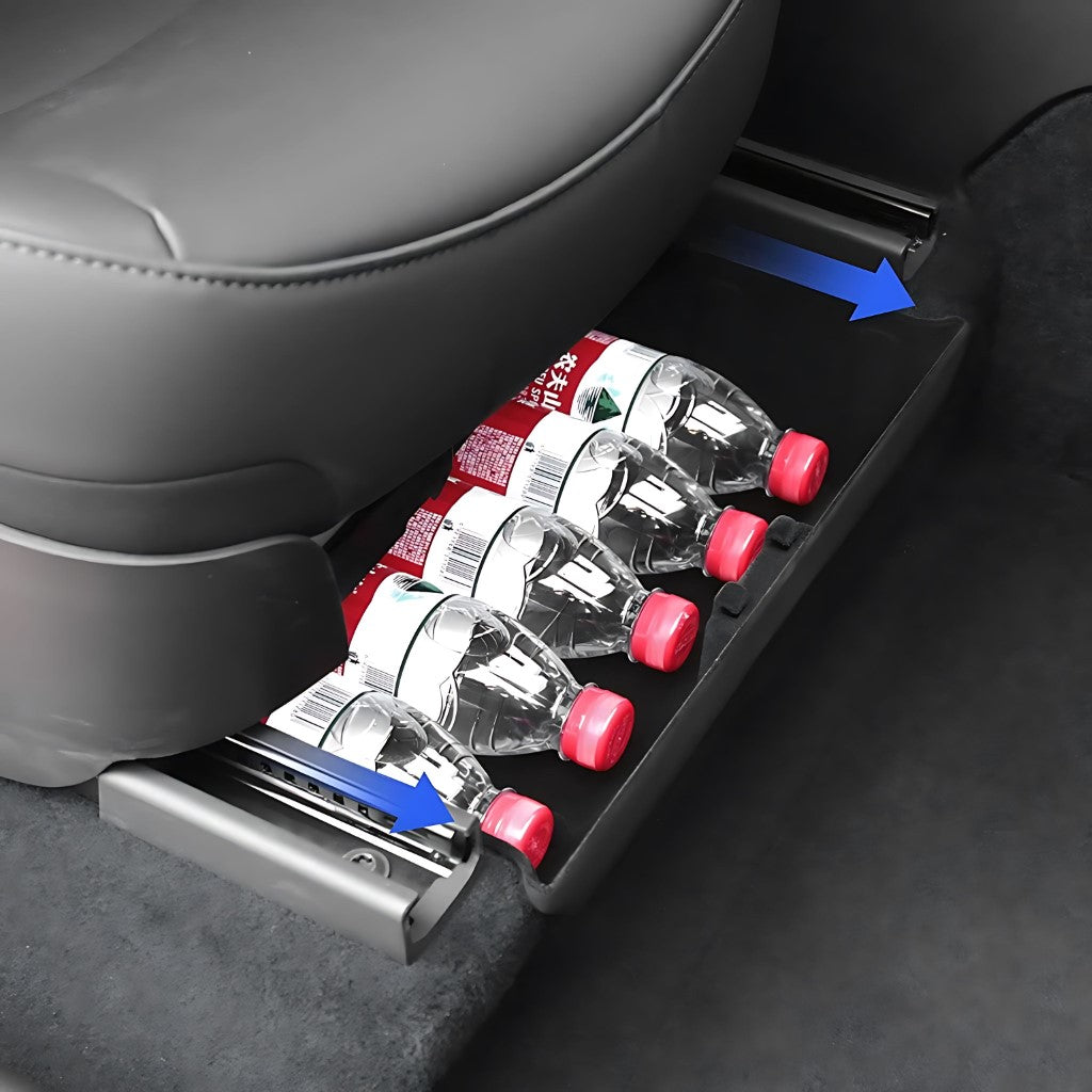 Tesla Model Y Under Front Seat Storage Box EV Trove