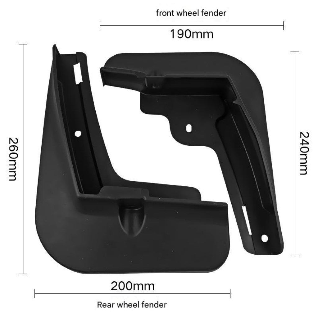 BYD Dolphin Premium Mud Guards EV Trove