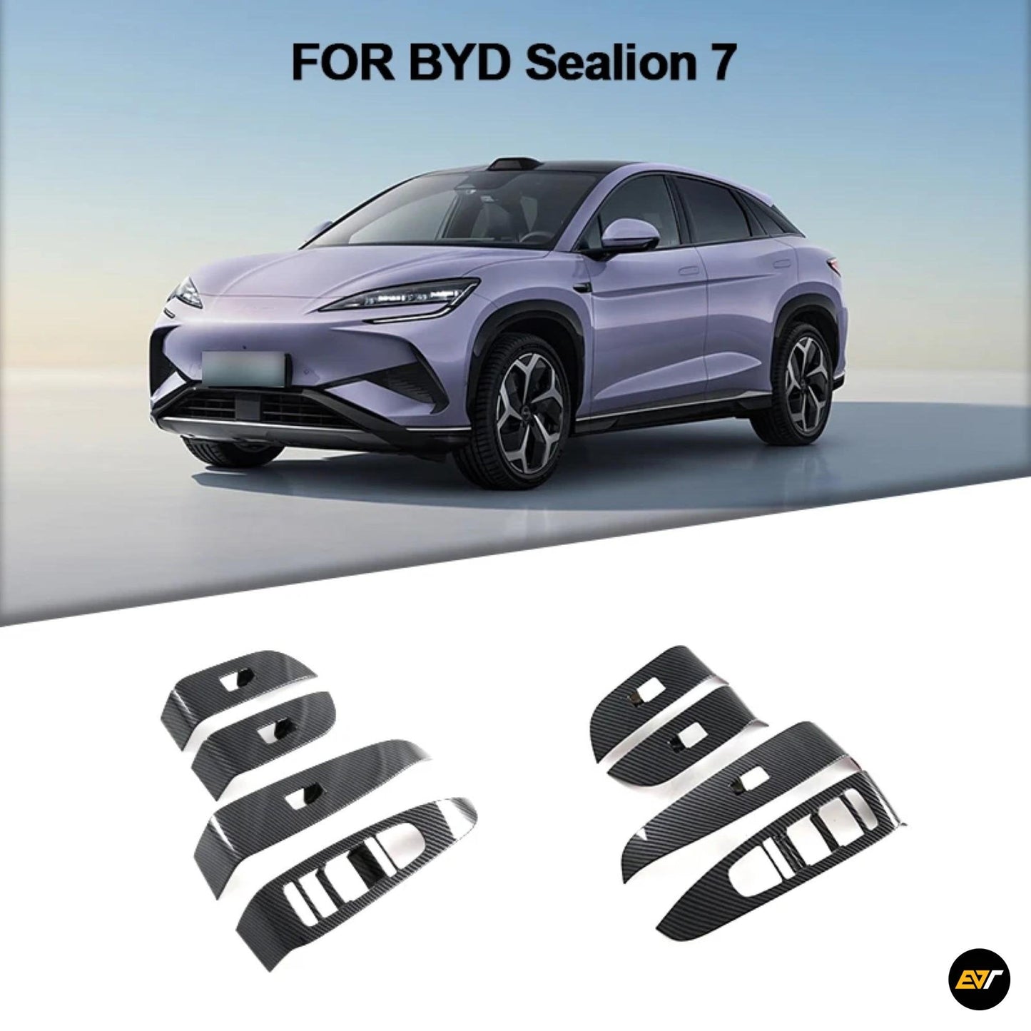 BYD Sealion 7 Armrest Window Riser Trim Covers EV Trove
