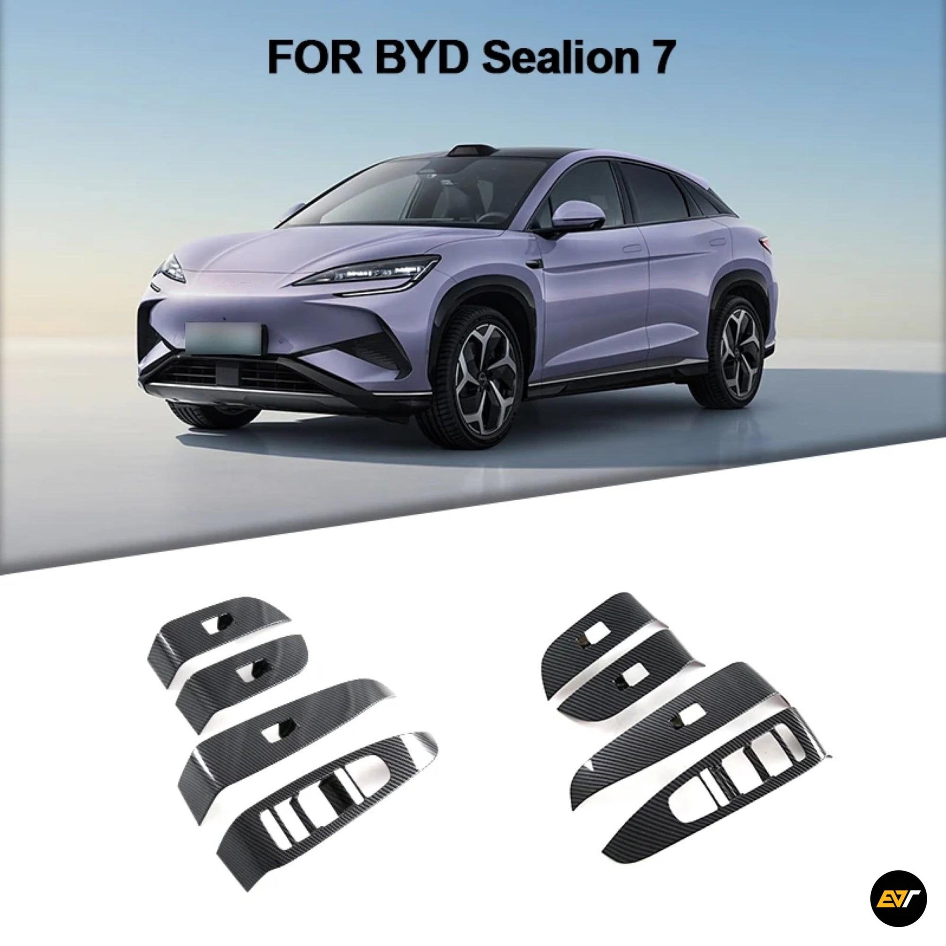 BYD Sealion 7 Armrest Window Riser Trim Covers EV Trove