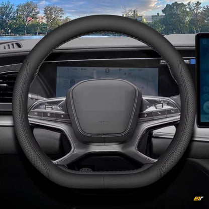 BYD Sealion 7 Leather Steering Wheel Cover EV Trove