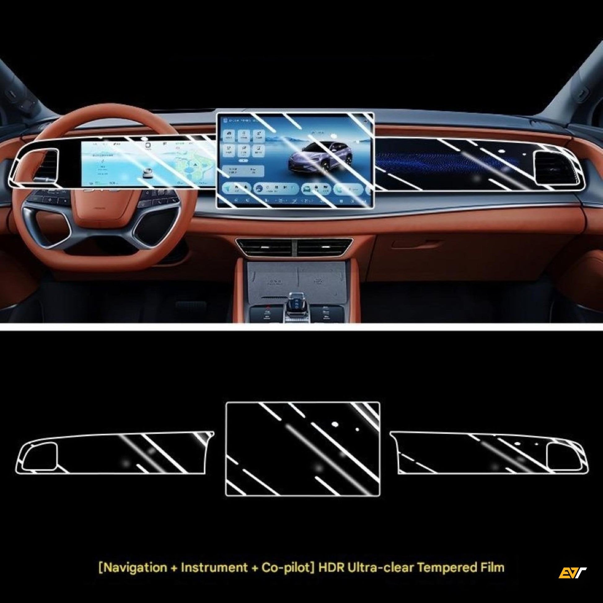 BYD Sealion 7 15.6-inch Navigation Touch Screen Protectors EV Trove