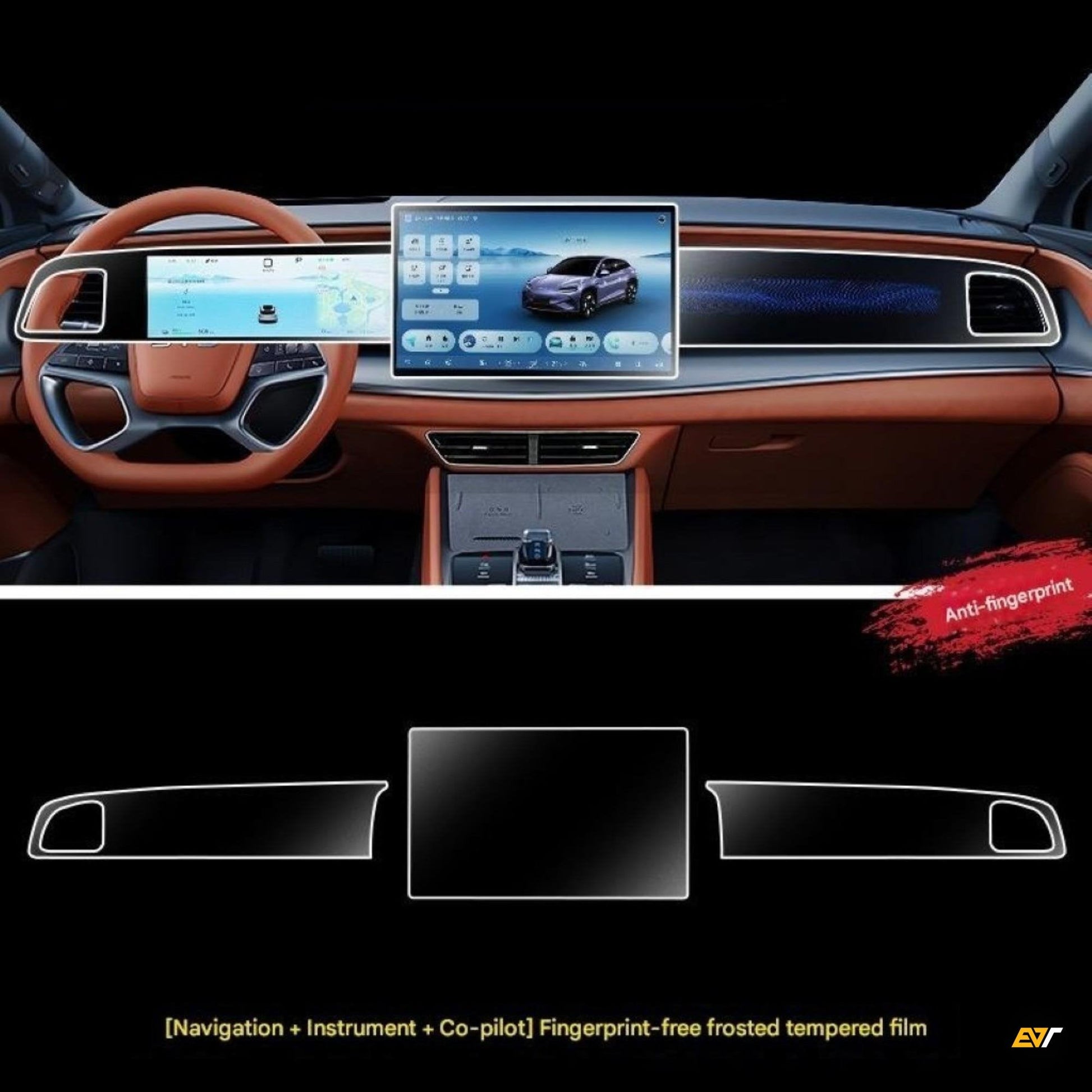 BYD Sealion 7 15.6-inch Navigation Touch Screen Protectors EV Trove