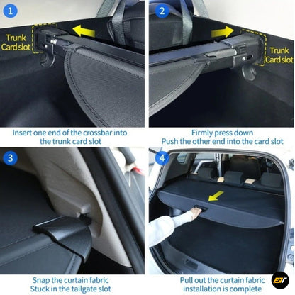 BYD Sealion 7 Retractable Boot Cargo Shade Cover Blinkers