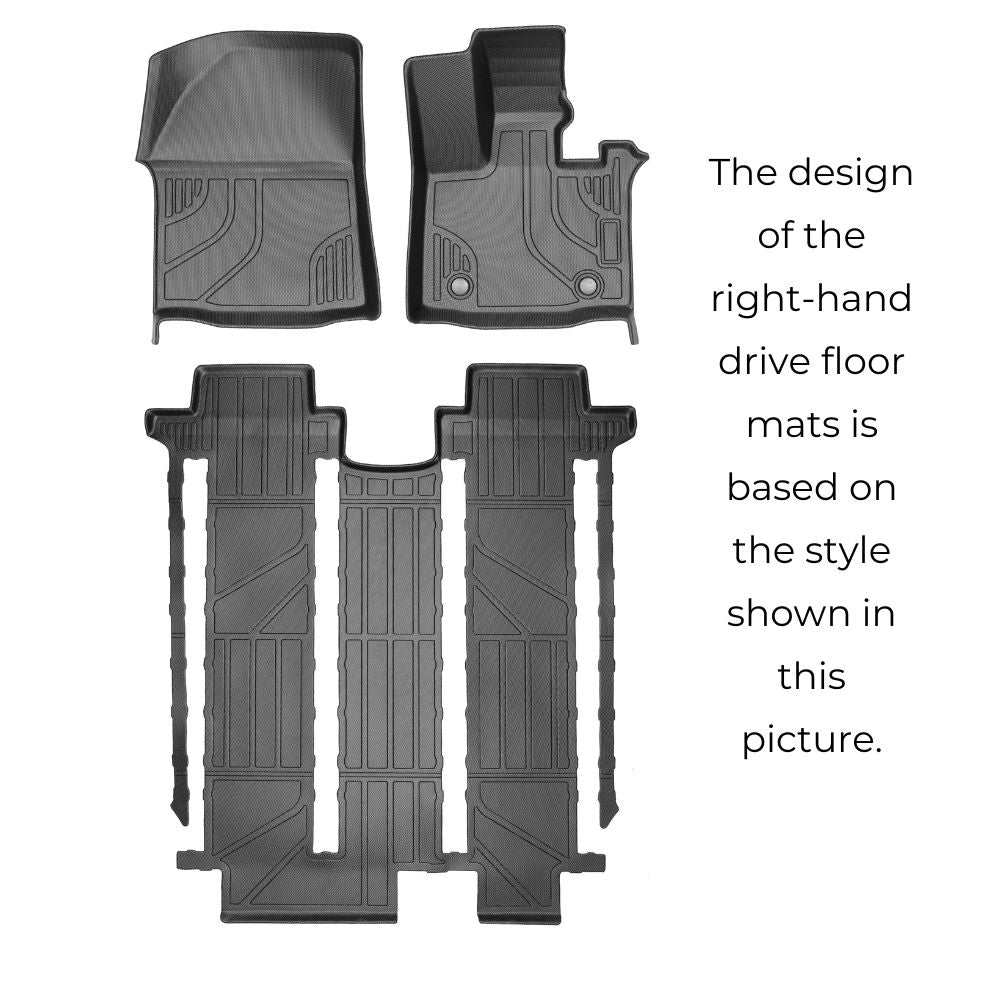 Premium TPE Floor Mats for DENZA D9