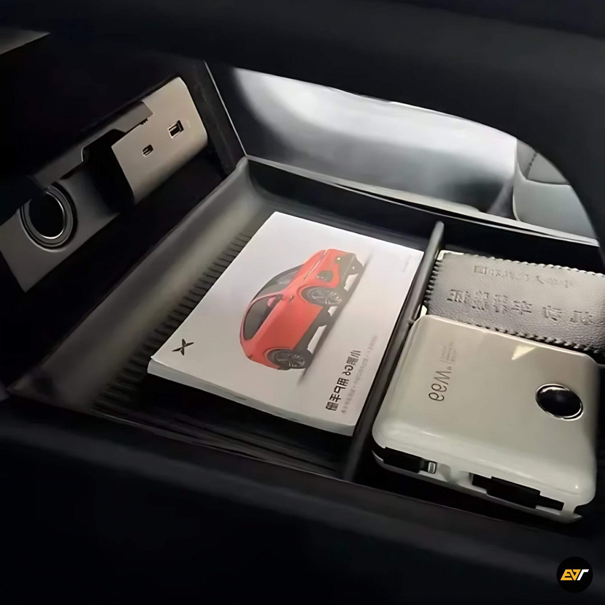 XPENG G6 Centre Console Lower Storage Tray EV Trove