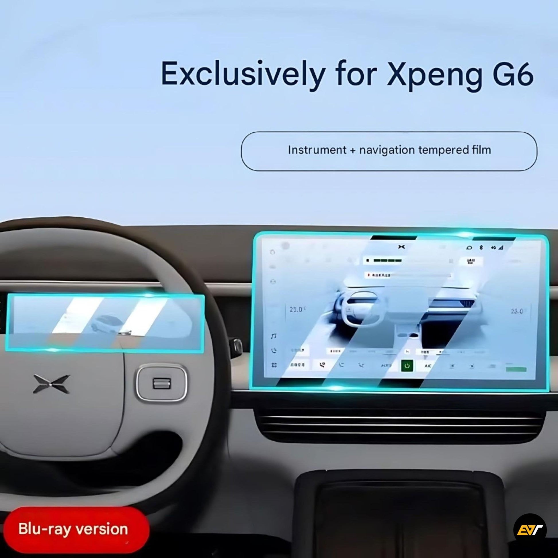 XPENG G6 Dashboard & Navigation Screen Protectors EV Trove