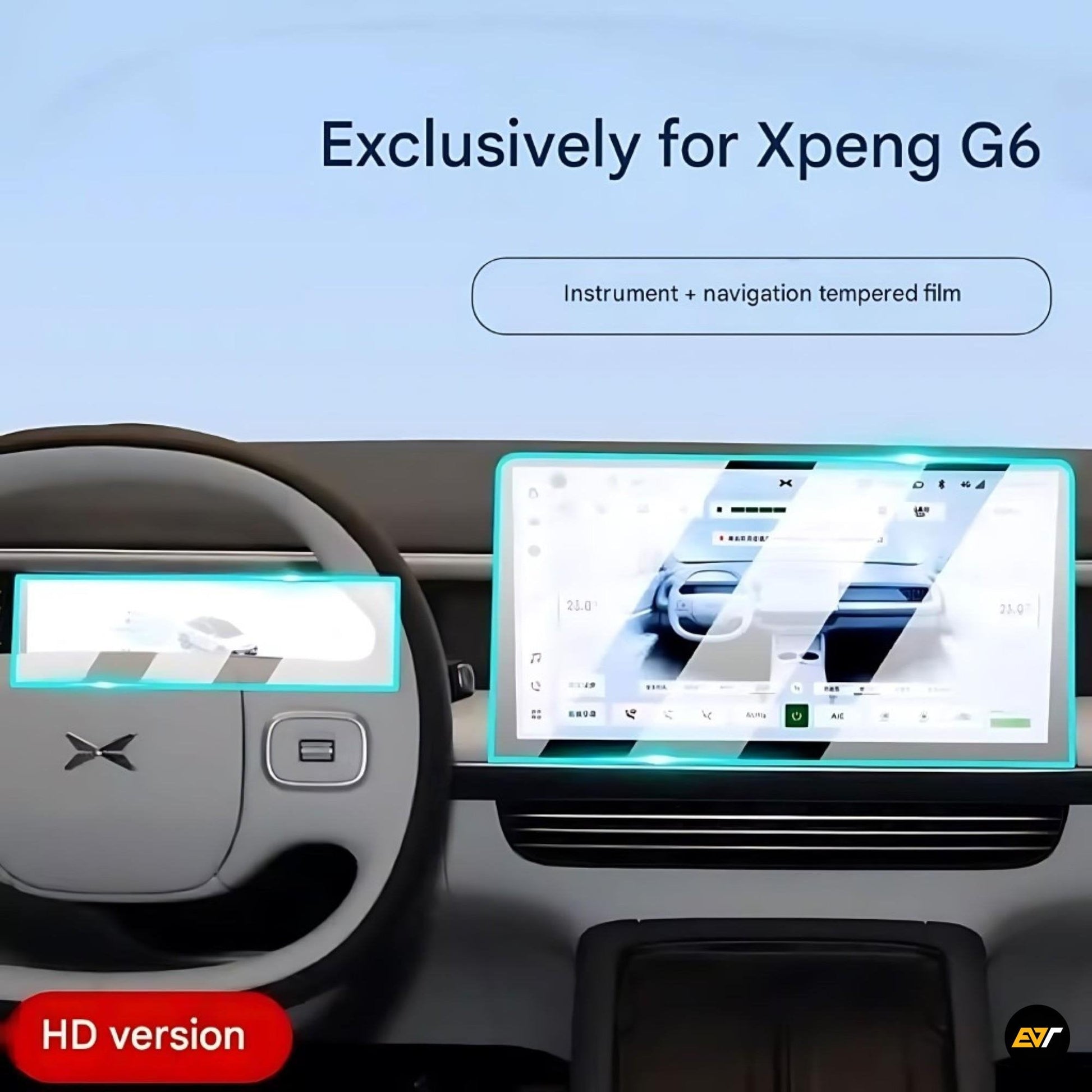XPENG G6 Dashboard & Navigation Screen Protectors EV Trove