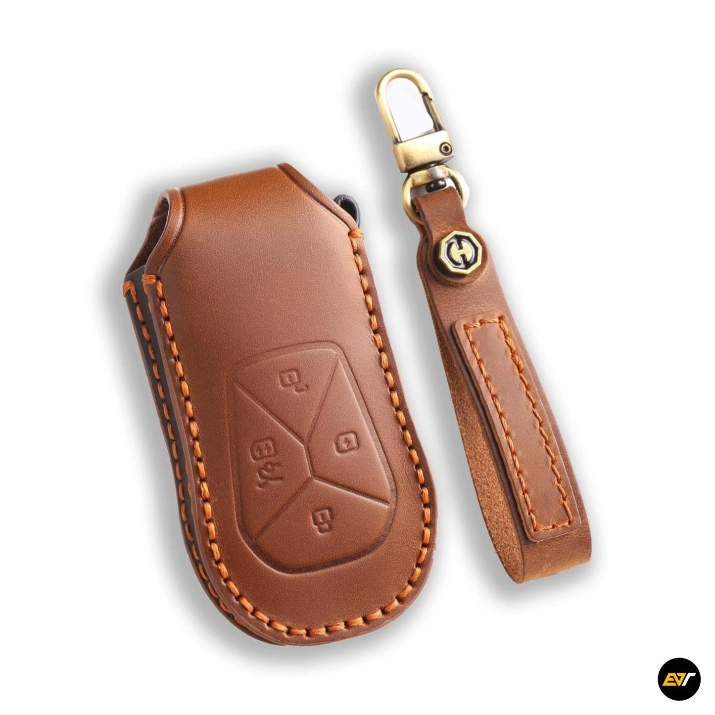 XPENG G6 Leather Car Key Protection Cover EV Trove
