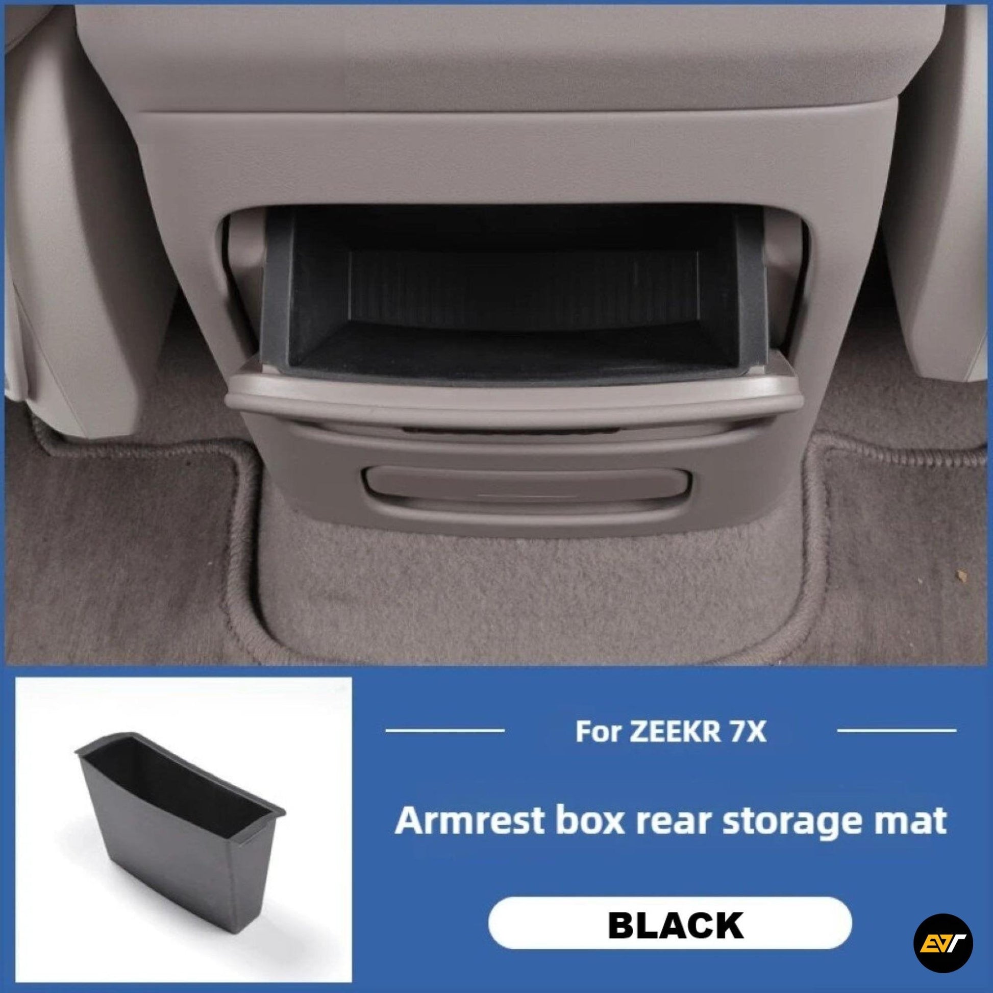 ZEEKR 7X Back Seat Armrest Storage Box EV Trove