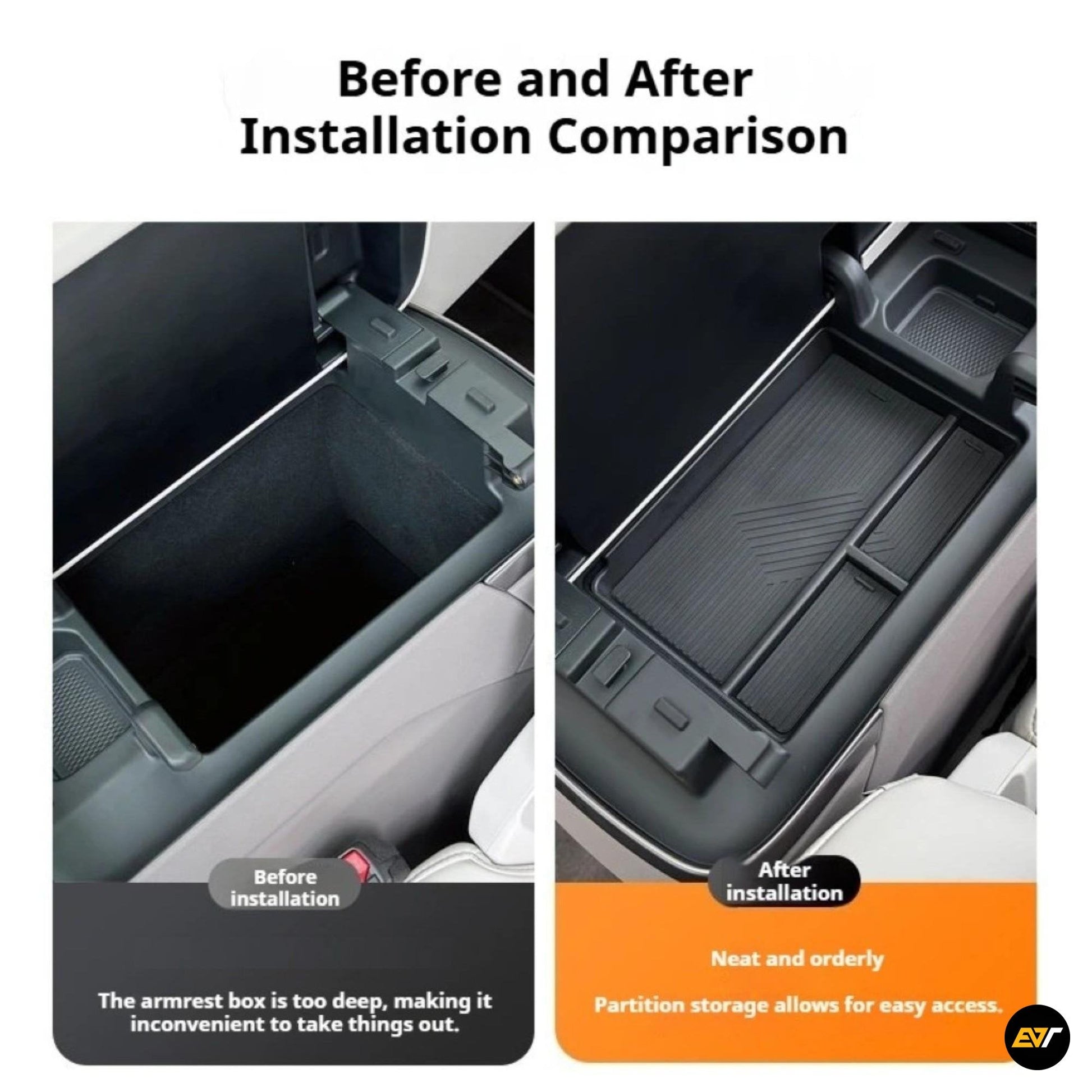 ZEEKR 7X Centre Console Armrest Storage Box EV Trove