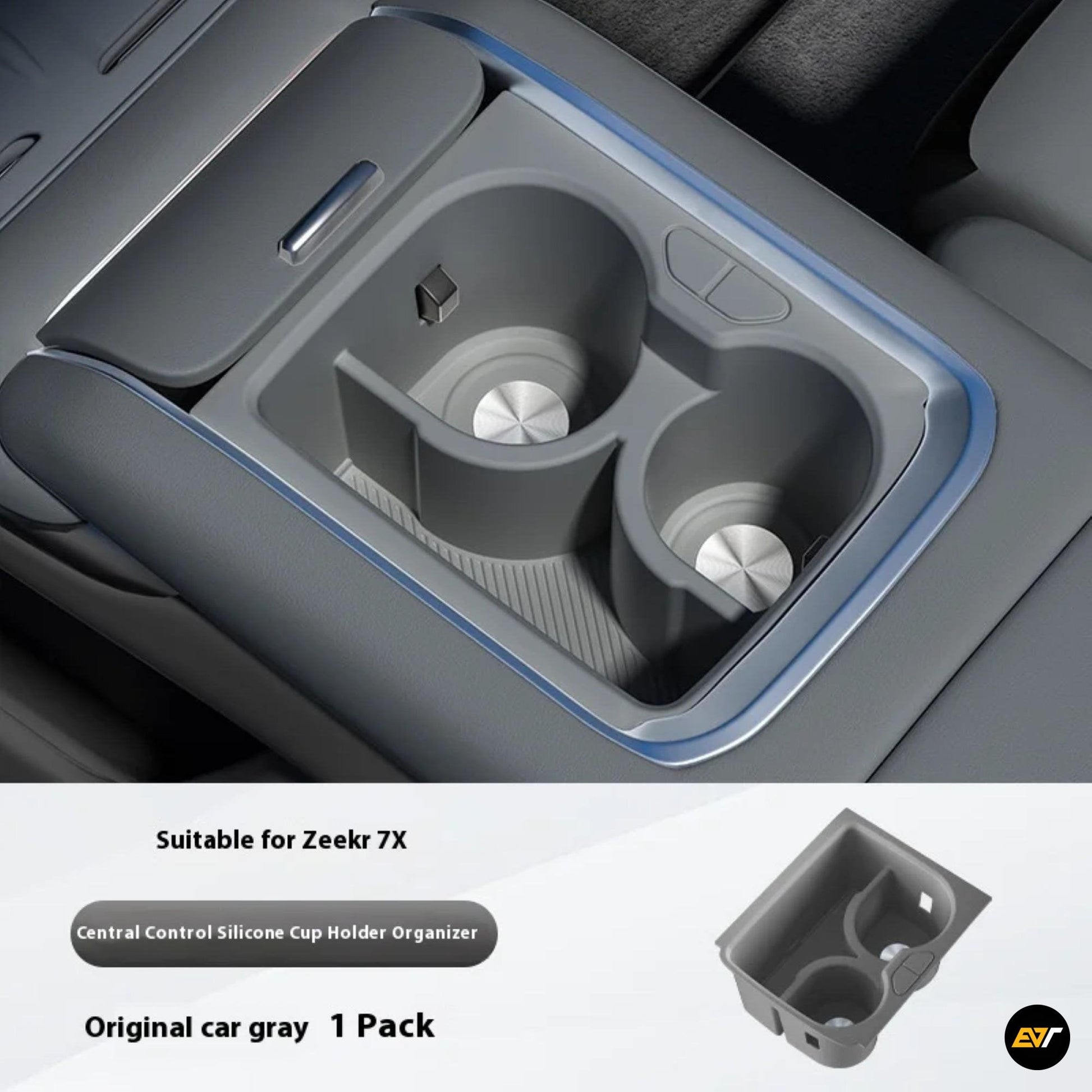 ZEEKR 7X Centre Console Cup Holder Insert EV Trove