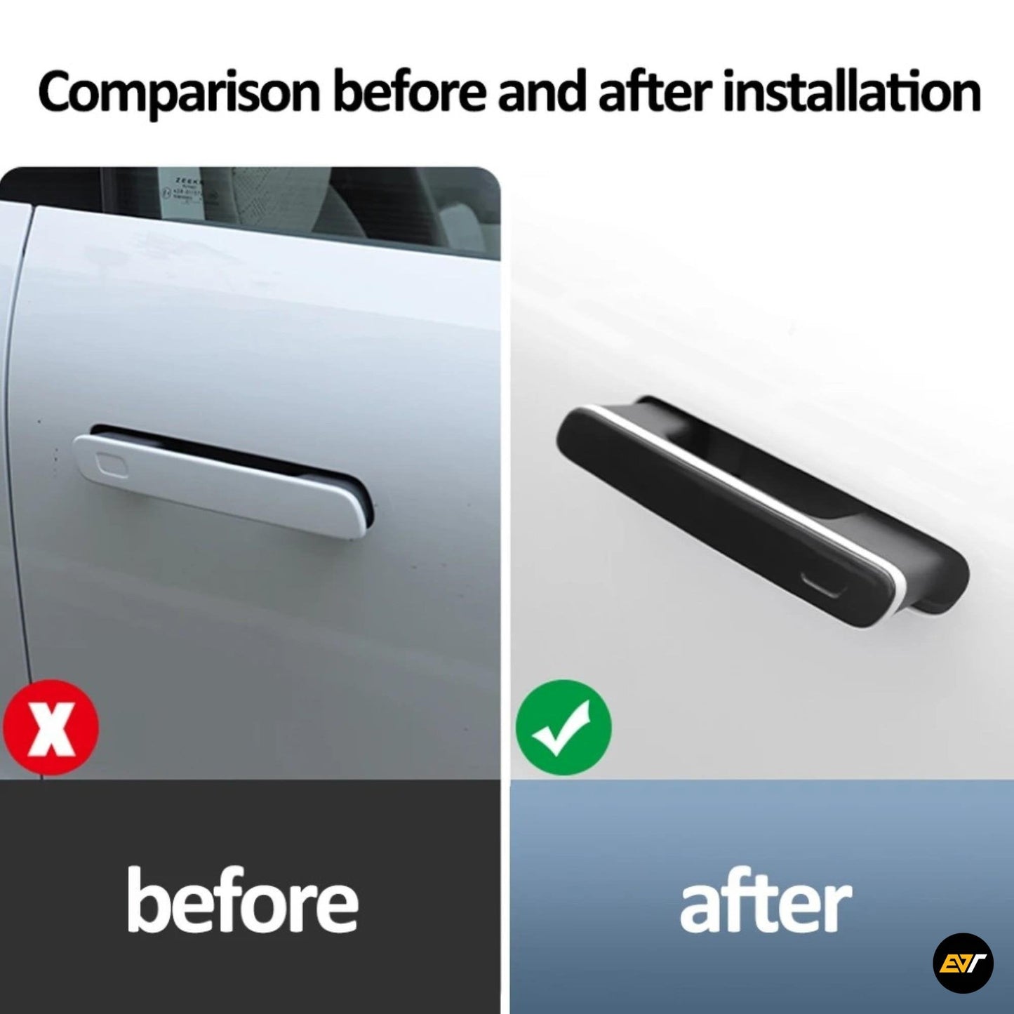 ZEEKR 7X Door Handle Protection Sticker EV Trove