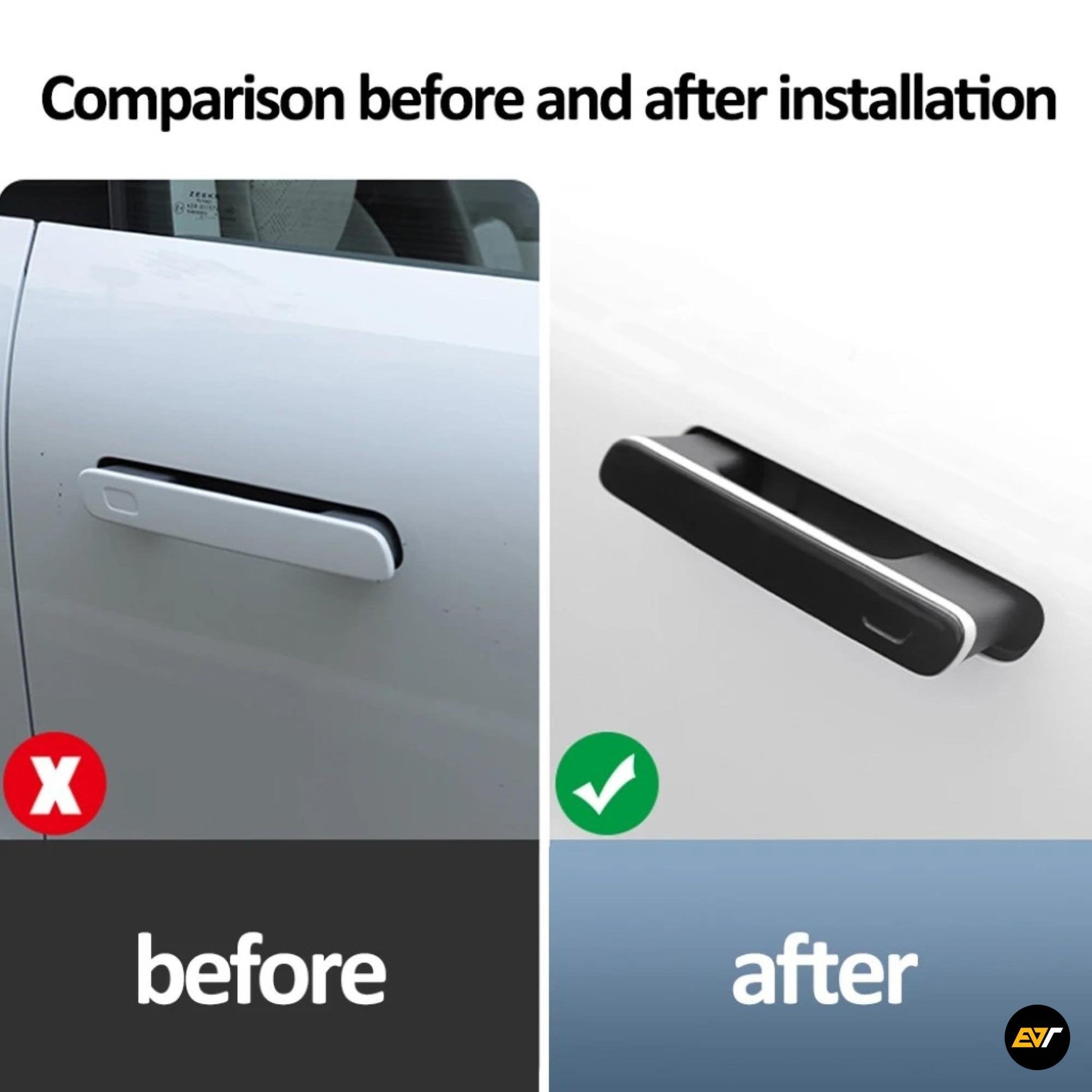 ZEEKR 7X Door Handle Protection Sticker EV Trove