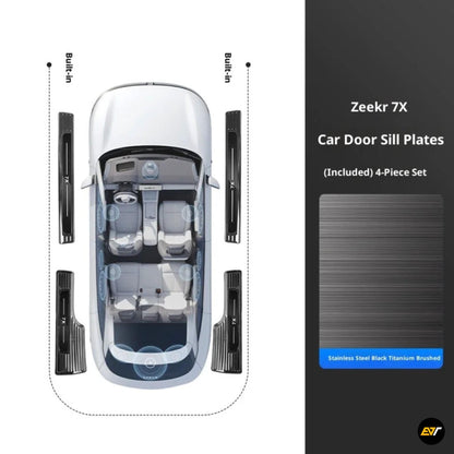 ZEEKR 7X Door Sill Protector Guards EV Trove