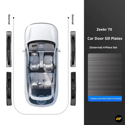 ZEEKR 7X Door Sill Protector Guards EV Trove