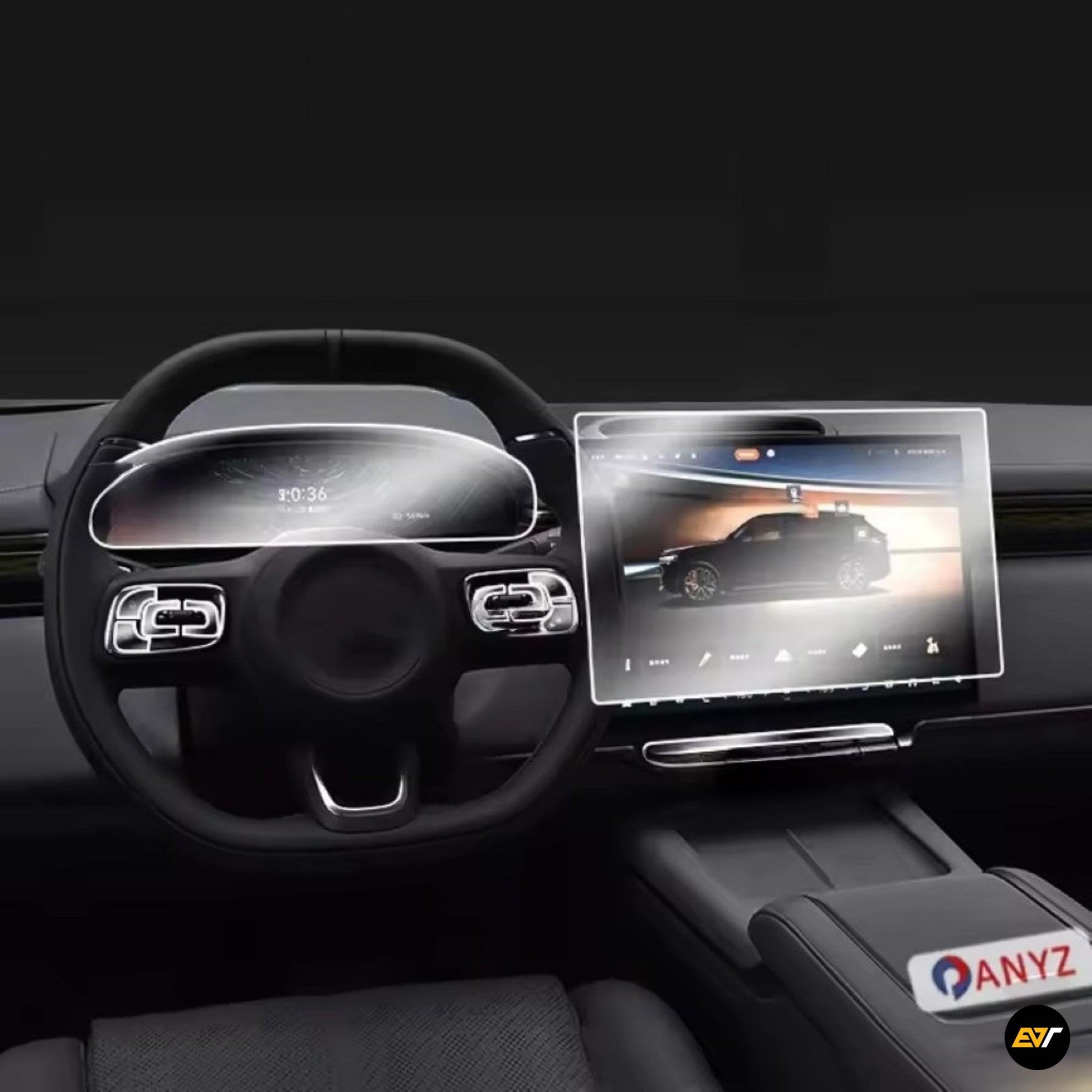 ZEEKR 7X Navigation & Dashboard Touch Screen Protectors EV Trove