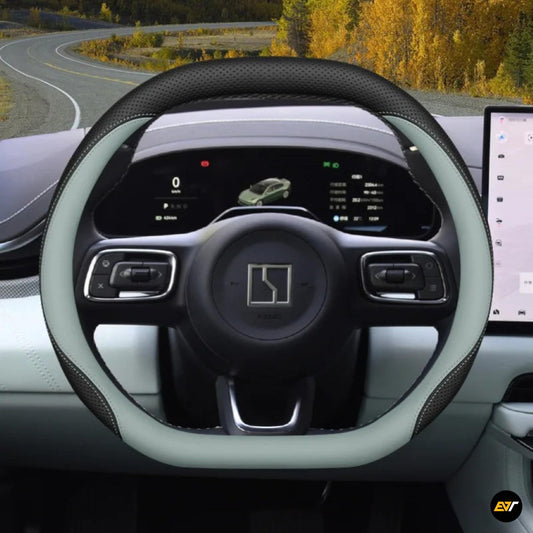 ZEEKR 7X Premium Leather Steering Wheel Cover EV Trove