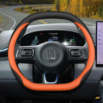 ZEEKR 7X Premium Leather Steering Wheel Cover EV Trove