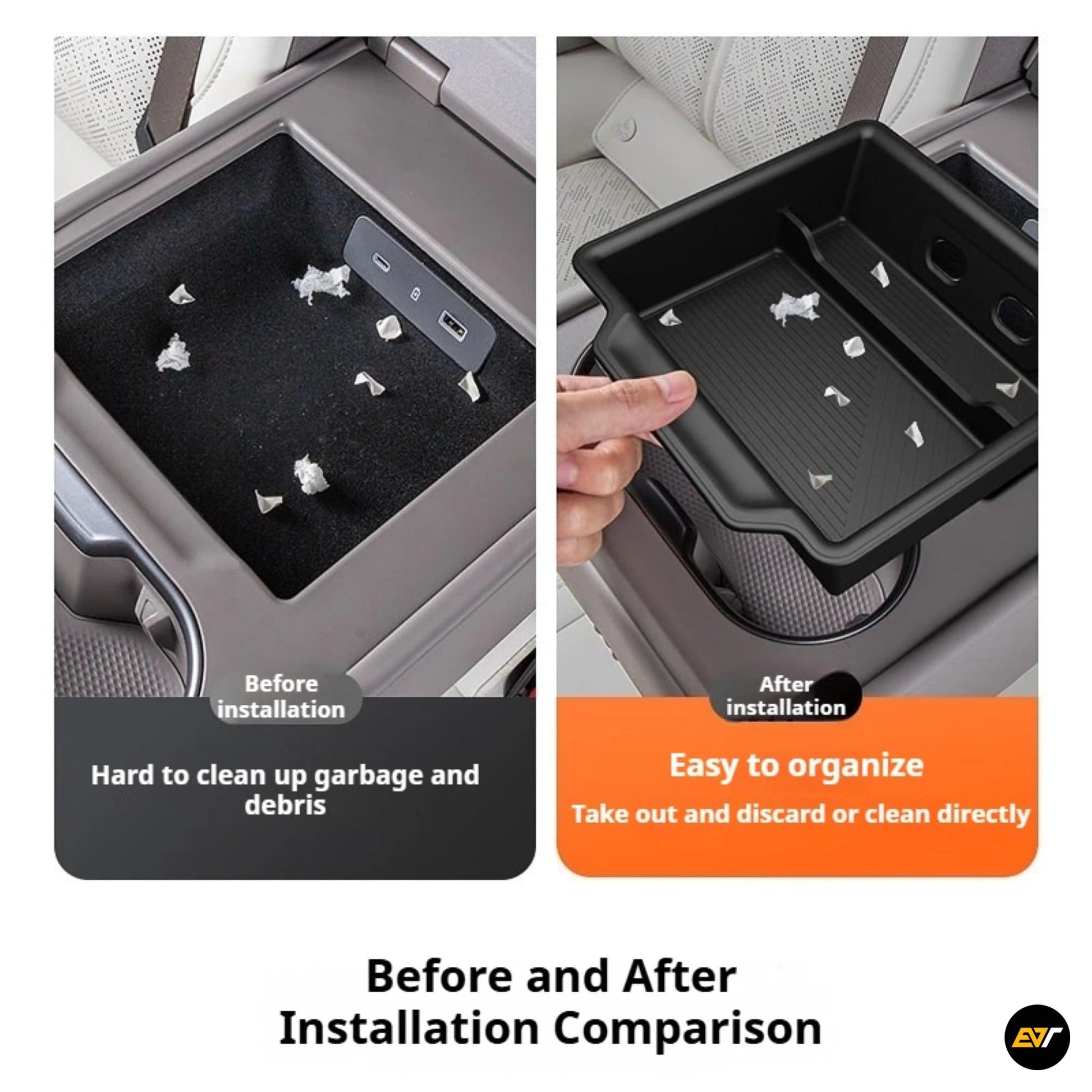 ZEEKR 7X Rear Seat Armrest  Storage Box EV Trove