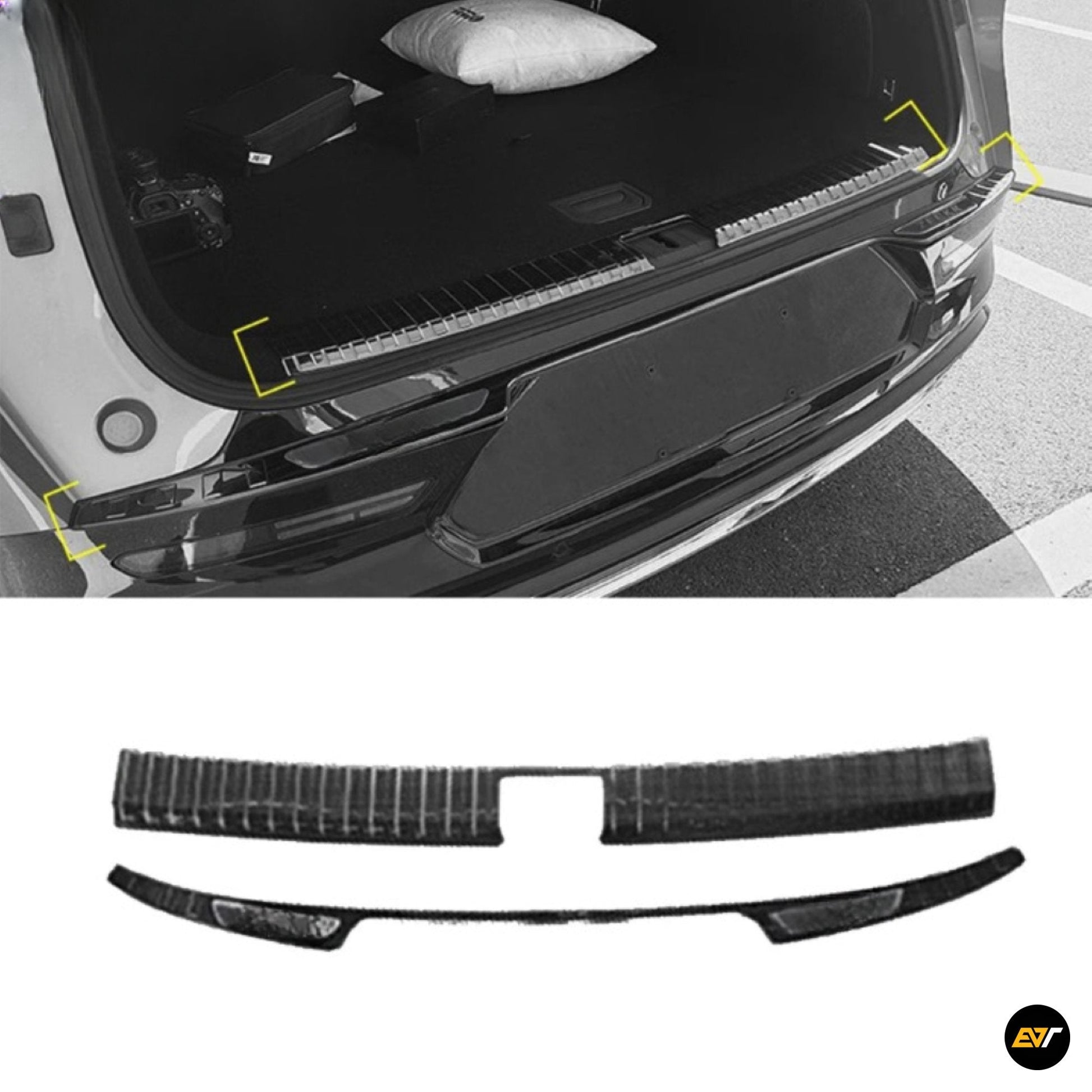ZEEKR 7X Rear Trunk Sill Protector Guards Blinkers