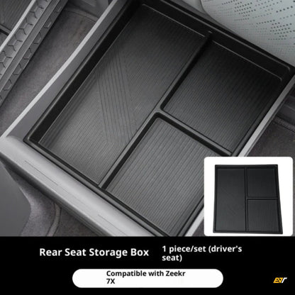 ZEEKR 7X Second Row Underseat Storage Organisers EV Trove